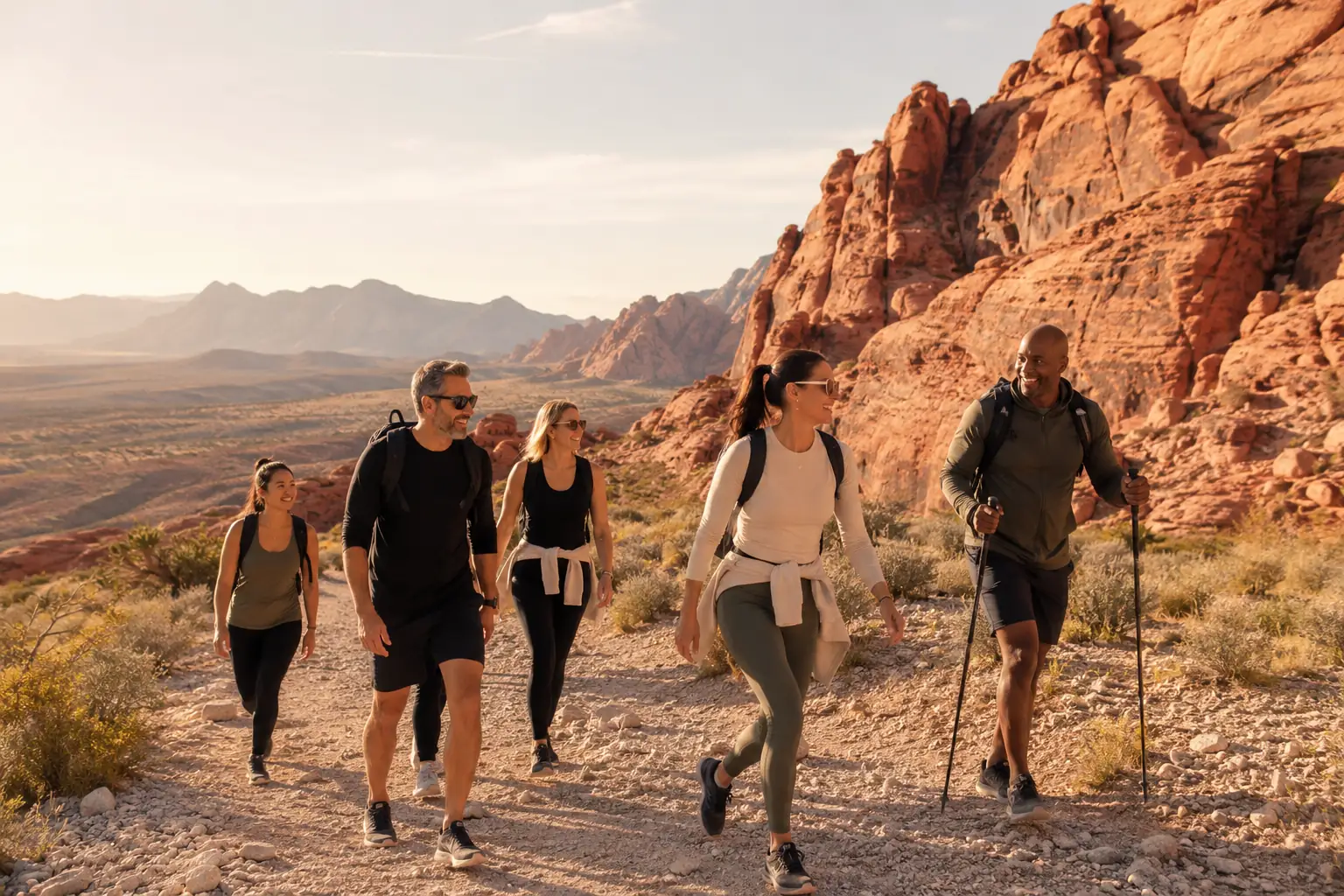 TribeLife members sharing an active day outdoors